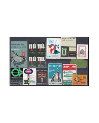 F-EX6736 HOLLAND NETHERLAND NEDERLAND CINDERELLA STAMPS LOT MH- NO GUM.