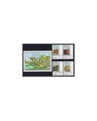 F-EX20382 ANTIGUA & BARBUDA MNH 1985 SEA MARINE WILDLIFE FISH CORAL SHELL CONCHAS.