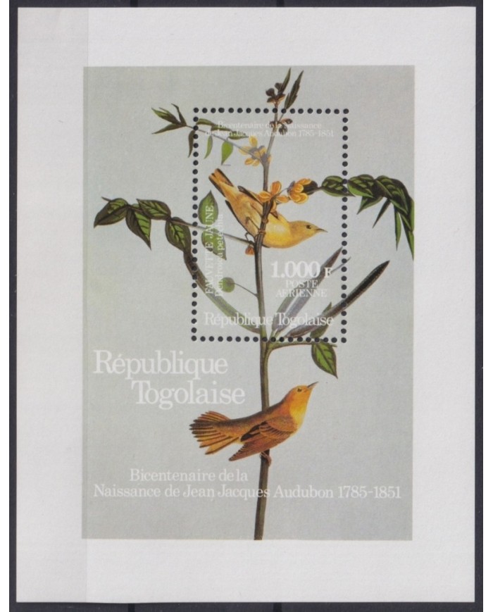 F-EX20301 VIETNAM MNH 1985 AUDUBON BIRD AVES PAJAROS