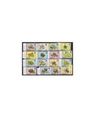 F-EX20261 RWANDA MNH 1978 WILDLIFE FAUNA INSECT BUTTERFLIES MARIPOSAS PAPILLONS