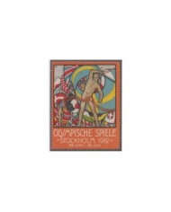 F-EX6713 SWEDEN SUEDE SVERIGE CINDERELLA OLYMPIC GAMES MNH 1912.