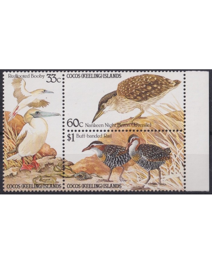 F-EX20803 COCOS KEELING MNH 1985 BIRD AVES OISEAUX VÖGEL.