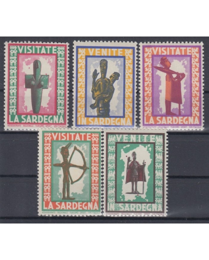 F-EX5715 ITALY CINDERELLA CIRCA 1950 MNH. CERDEÑA SARDEGNA SADINIA.
