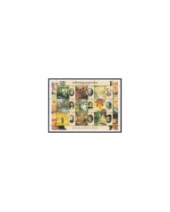 F-EX20574 CHAD TCHAD MNH 2000 MUSIC PAGANINI WAGNER STRAUSS BRAHMS VERDI PUCCINI SCHUBERT.