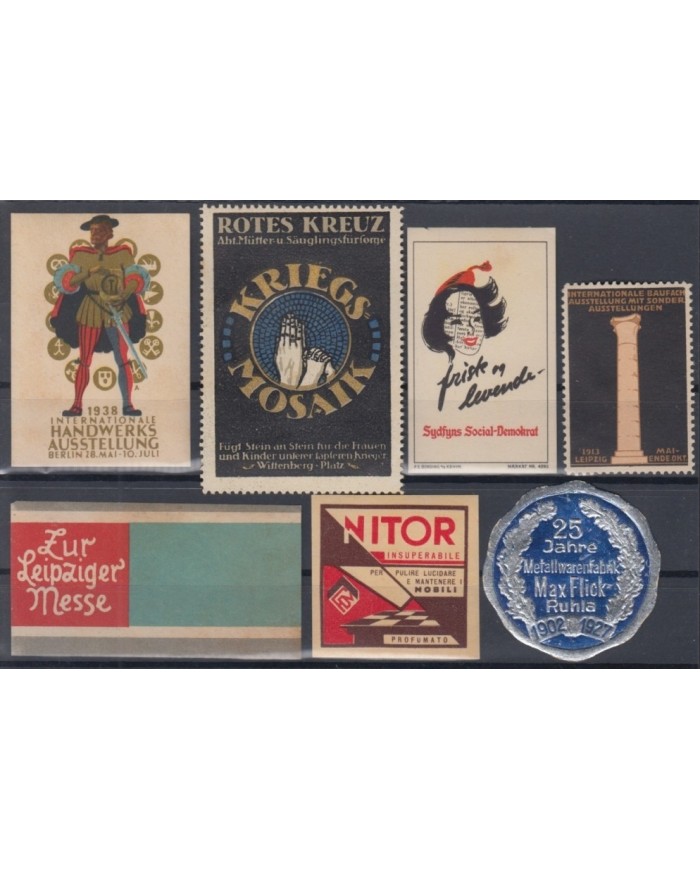 F-EX5757 GERMANY DEUTSCHLAND CINDERELLA STAMPS MNH.