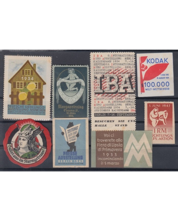 F-EX5773 GERMANY DEUTSCHLAND CINDERELLA STAMPS  MH - NO GUM.