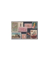 F-EX5835 GERMANY DEUTSCHLAND CINDERELLA STAMPS  MNH. 1909 SCHILLER. 10 DIFF