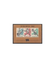 F-EX5844 EUROPOL 1912 SPORT GAMES CINDERELLA BLOCK MNH