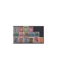 F-EX17136 MEXICO REVENUE 1903-05 CONTRIBUCION FEDERAL STAMPS LOT 1c...10$.