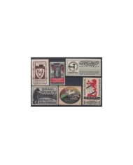 F-EX5846 GERMANY DEUTSCHLAND CINDERELLA STAMPS  LOT MH- NO GUM.