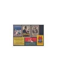 F-EX5852 GERMANY DEUTSCHLAND CINDERELLA STAMPS  LOT MH- NO GUM.