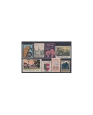 F-EX5855 GERMANY DEUTSCHLAND CINDERELLA STAMPS  LOT MH- NO GUM.