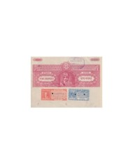 F-EX17675 INDIA FEUDATARY STATE REVENUE. JODHPUR SELLED PAPER DOCS LOT 7 1939-42.