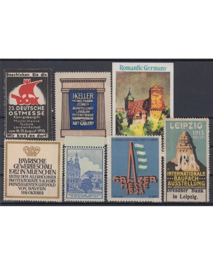 F-EX5924 GERMANY DEUTSCHLAND CINDERELLA STAMPS LOT MNH.