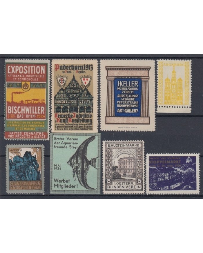 F-EX5926 GERMANY DEUTSCHLAND CINDERELLA STAMPS LOT MNH.