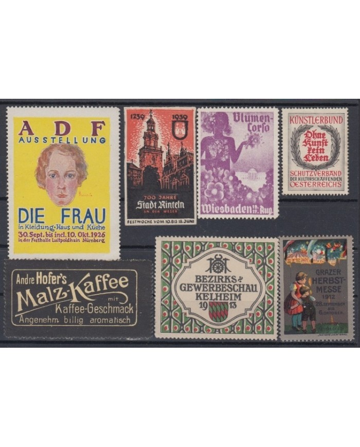 F-EX5930 GERMANY DEUTSCHLAND CINDERELLA STAMPS LOT MNH.