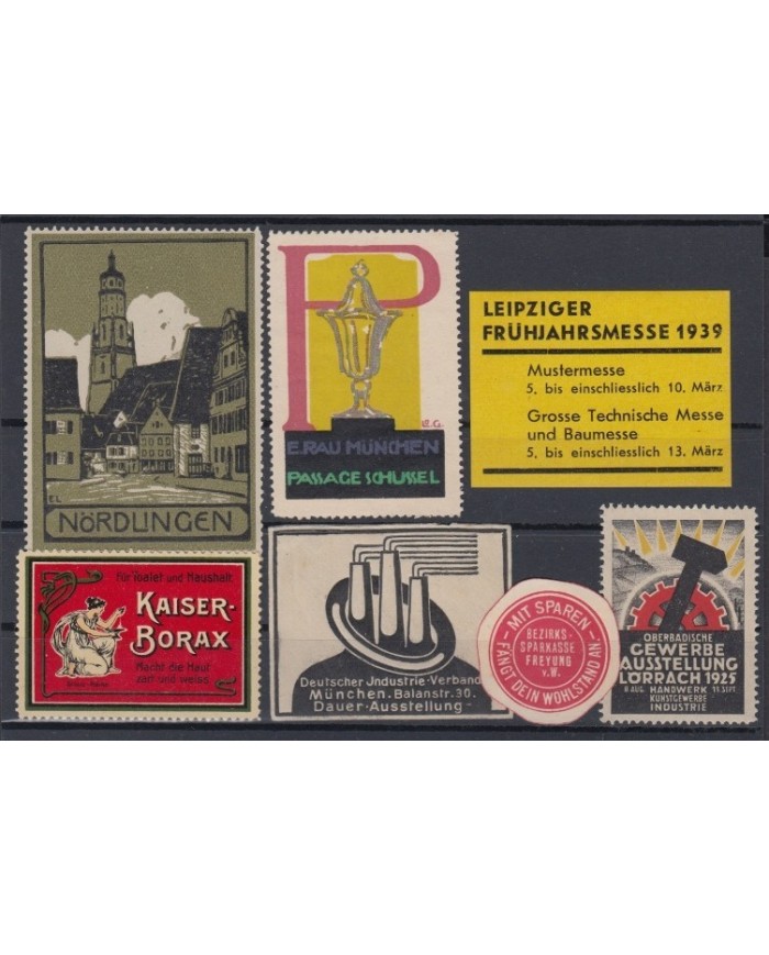 F-EX5931 GERMANY DEUTSCHLAND CINDERELLA STAMPS LOT MNH.
