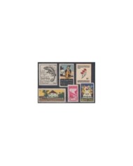 F-EX5943 GERMANY DEUTSCHLAND CINDERELLA STAMPS LOT MH-NO GUM.