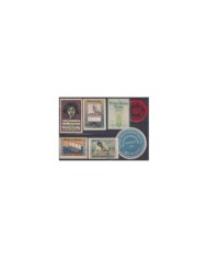 F-EX5945 GERMANY DEUTSCHLAND CINDERELLA STAMPS LOT MH-NO GUM.