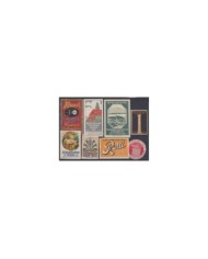 F-EX5955 GERMANY DEUTSCHLAND CINDERELLA STAMPS LOT MH-NO GUM.