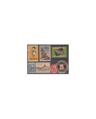 F-EX5955 GERMANY DEUTSCHLAND CINDERELLA STAMPS LOT MH-NO GUM.