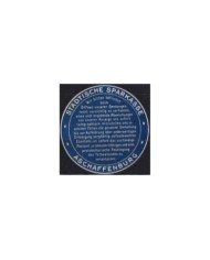 F-EX19102 GERMANY CINDERELLA 60mm ASCHAFFENBURG TELEGRAPH NO GUM.