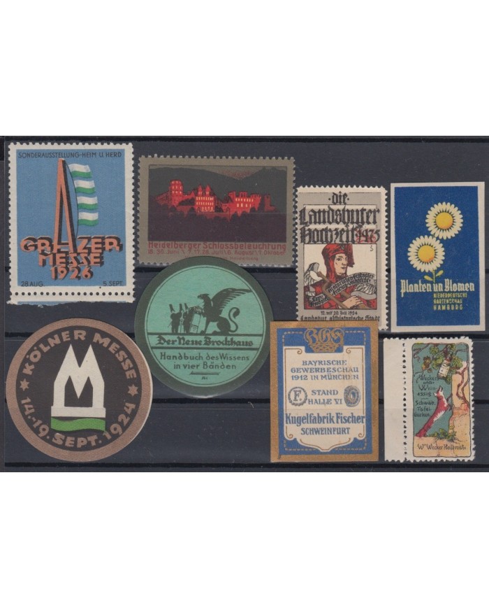 F-EX6125 GERMANY DEUTSCHLAND CINDERELLA STAMP LOT MNH.