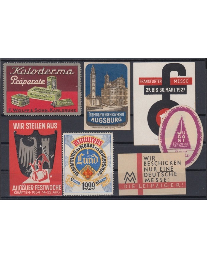 F-EX6131 GERMANY DEUTSCHLAND CINDERELLA STAMP LOT MNH.