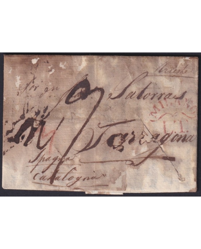 F-EX19126 ITALY 1806 DESINFECTED TRIESTE 2 CUT + IMMERATION IN VINEGAR