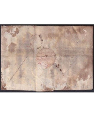F-EX19126 ITALY 1806 DESINFECTED TRIESTE 2 CUT + IMMERATION IN VINEGAR