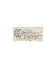 E161 ESPAÑA SPAIN SEALLED PAPER 1815 MEXICO SURCHARGE FERNANDO VII