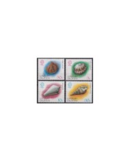 F-EX19932 DJIBOUTI MNH 1978 SEA MARINE LIFE WILDLIFE SHELL SNAIL.