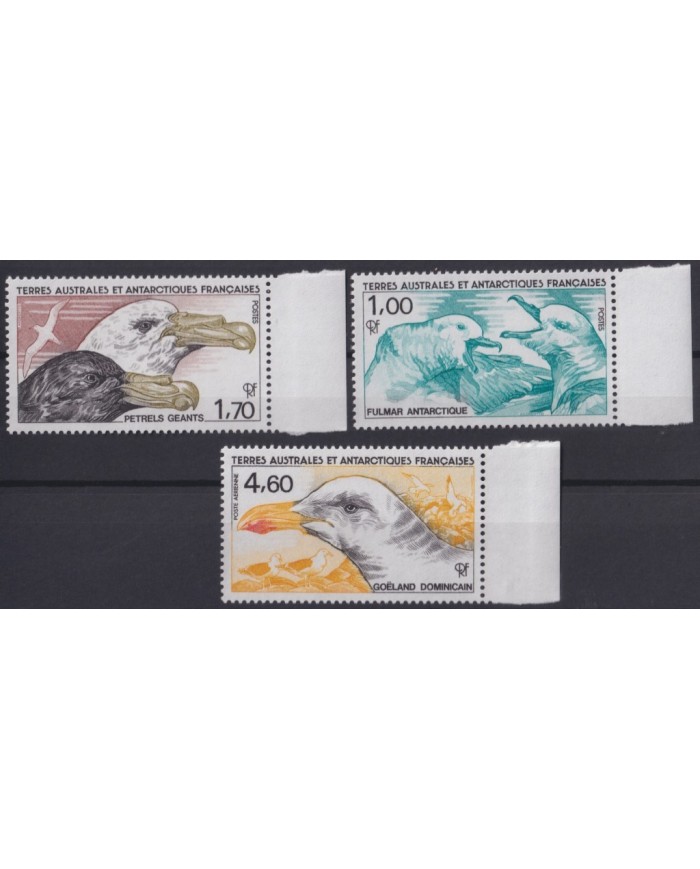 F-EX19942 TAAF FRECH POLAR ANTARCTIC MNH 1986 BIRD PETREL GOELAND FULMAR AVES PAJAROS.