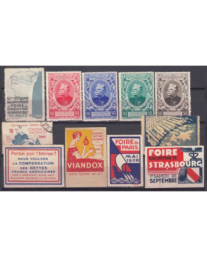 F-EX5417 FRANCE FRANCIA CINDERELLA 1930-60. NO GUM.