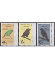F-EX20246 MICRONESIA MNH 1988 WILDLIFE FAUNA BIRD AVES PAJAROS.