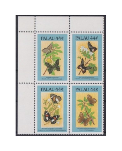 F-EX20223 PALAU MNH 1987 BUTTERFLIES MARIPOSAS PAPILLONS INSECTS