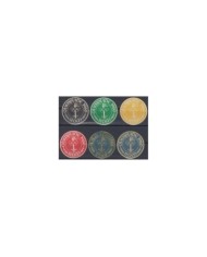 F-EX5518 ITALY ITALIA CINDERELLA 1960 OLYMPIC GAMES MNH 5 DIFFERENT
