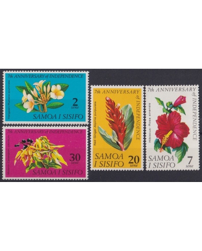 F-EX20451 SAMOA I SISIFO MNH 1969 ORCHILD ORQUIDEAS FLOWERS FLORES.