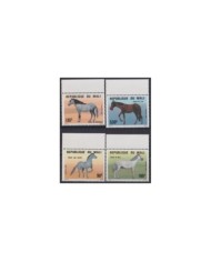F-EX20459 MALI MNH 1985 AFRICA WILDLIFE HORSE EQUINOS CABALLOSSHIP