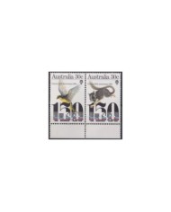 F-EX20781 AUSTRALIA MNH 1984 BIRD AVES PÁJAROS OISEAUX VÖGEL 150 ANIV VICTORIA.