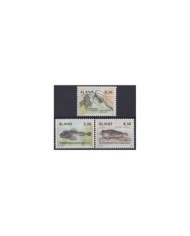 F-EX20716 ALAND IS MNH 1997 MARINE WILDLIFE ICE AGE SURVIVALS PREHISTORICAL FISH.