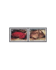 F-EX20367 BENIN MNH 1987 SEA MARINE WILDLIFE LOBSTER LANGOSTA CRAB CANGREJO.