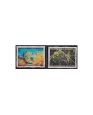 F-EX21039 NEW CALEDONIE MNH 1980 LOBSTER CORAL SEA MARINE WILDLIFE PEPINO DE MAR