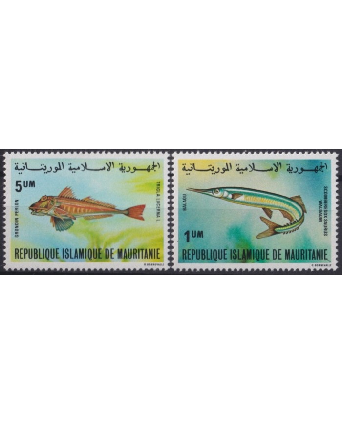 F-EX20872 MAURITANIE MAURITANIA MNH 1979 SEA MARINE WILDLIFE FISH PECES.
