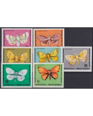 F-EX21151 NICARAGUA MNH 1980 BUTTERFLIES MARIPOSAS PAPILLONS INSECTS