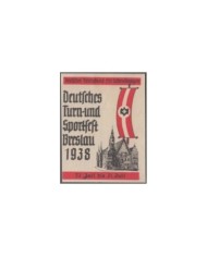 F-EX3613 GERMANY DEUTSCHLAND CINDERELLA 1938 BRESLAU. DEUTSCHLAND 40x52 mm Poster.