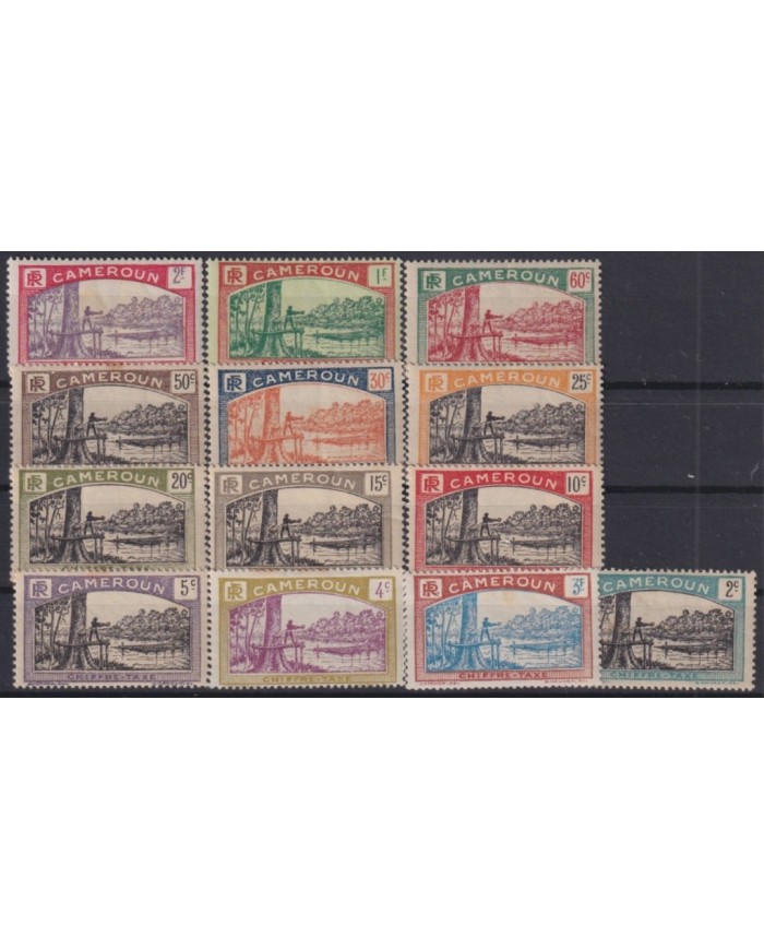 F-EX21312 CAMEROUN CAMEROUN FRANCE ORIGINAL GUM RIVER TREE.