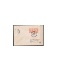 F-EX21387 SUEDE SVERIGE PAQUEBOT 1953 POSTED HIGHT SEAS MS SPARREHOLM