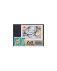 F-EX21295 GRENADA MNH UPAE INDIAN DRAWING DISCOVERY COLUMBUS COLON.