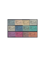 F-EX3724 FRANCE AIR CINDERELLA LA BRULE AIR SHOW 1922 PROOF LOT 32 DIFF.